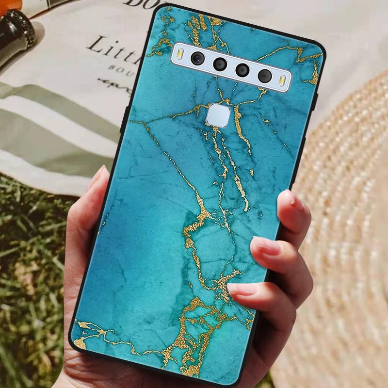 Чехол для телефона Для TCL 10L Чехлы 10 Pro Мягкий силиконовый чехол Для TCL 10L 10 Lite 5G UW 10Lite 10Pro 10 L Plus Модный чехол Coques