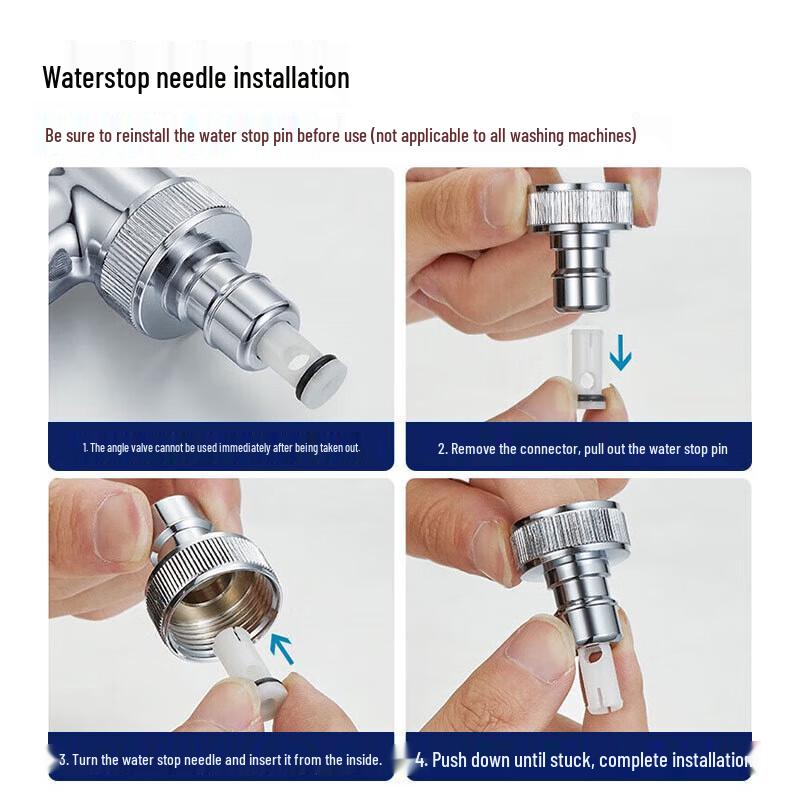 Submarine Brass Angle Valve Faucet