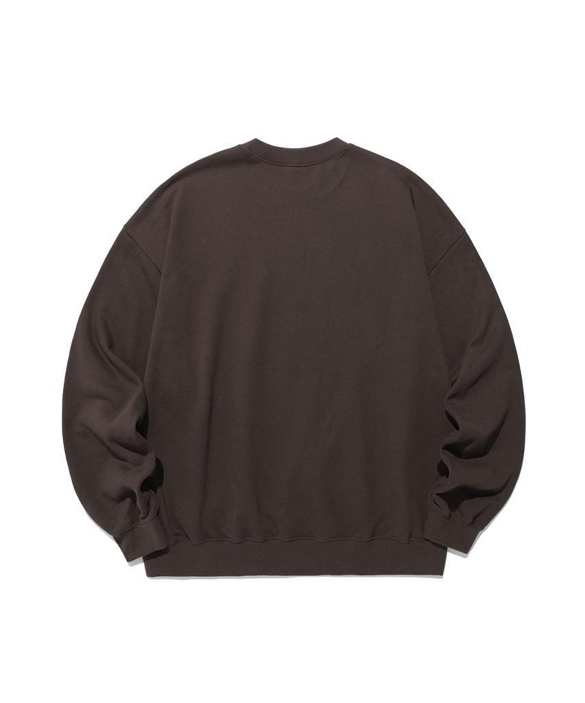 ISTKUNST Sunrise Moment Sweatshirts_Brown(Ik2Esmm441A)