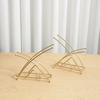 1/2pcs-Napkin Holder Metal Paper Stand Tissue Dispenser Luxury Retro Table Decoration Freestanding Home Decor