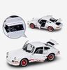 WELLY 1/24 1973 Porsche 911 Carrera RS 2.7 Белый литой автомобиль [Параллельный импорт]
