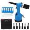 14 Pneumatic Rivet Nut Gun Fully Automatic Hydraulic Air Riveter Industrial Riveting Tool Kit