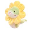 Cartoon Sunflower Cute Snake Plush Toy Girl Children Holiday New Year Gift Doll
