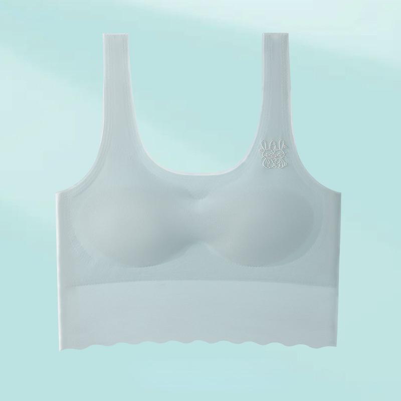 Бюстгальтеры для девочек, небольшой жилет, нижнее белье, дышащее, простое, модное, корректирующее, спортивное и амортизирующее нижнее белье