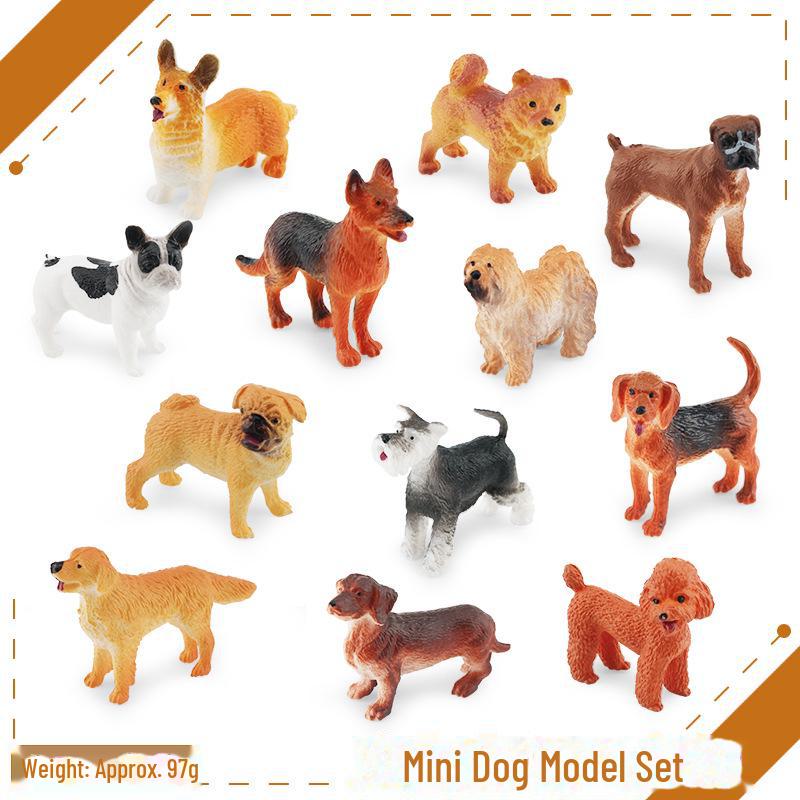 Детский набор игрушек «Черно-белый котенок» — китайские сельские украшения в виде кошечки