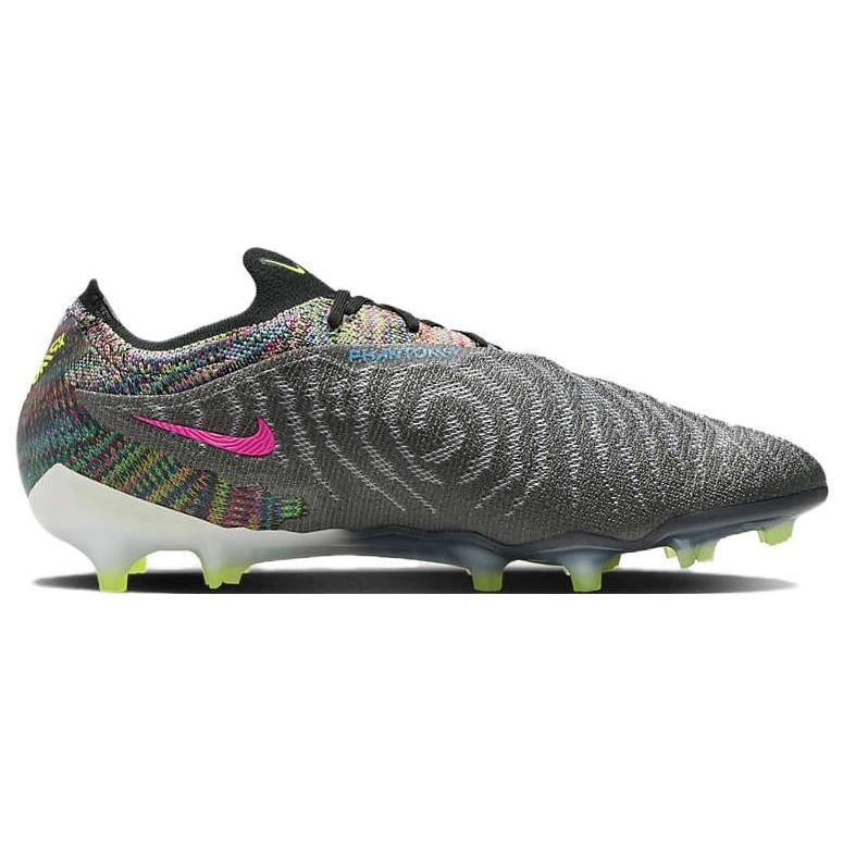 Nike Gripknit Phantom Gx Elite Fusion Fg Черный Белый Синий Светящийся Вольт DV6971-071