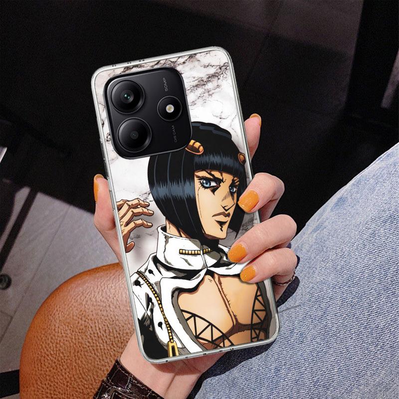JoJo Adventure Bruno Buccellati Phone Case For Xiaomi Redmi Note 15 14 13 12S 12 11 Pro Plus 14S 11S 11E 10 10S 11T 5G Personali