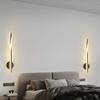Minimalist LED Long Wall Lamp For Bedroom Wall Line Light Brackground Bedside Lamp Long Strip Light Modern Home Decor Fixtures