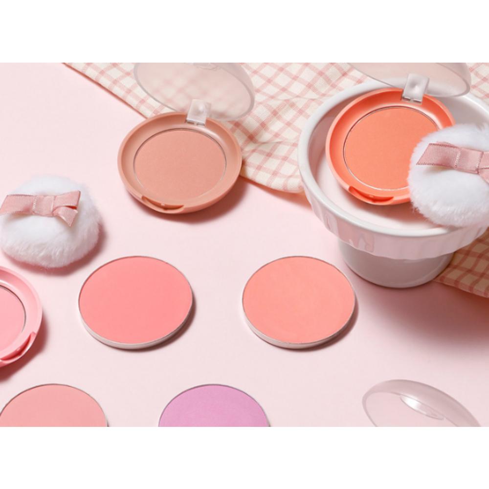 Etude Lovely Cookie Blusher 4.5g, OR202 Sweet Coral Candy, 2 Pieces