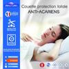Total Protection Anti-mite Duvet 400 Gr/m² 200 X 200 Cm for Bed 120 X 190 Cm