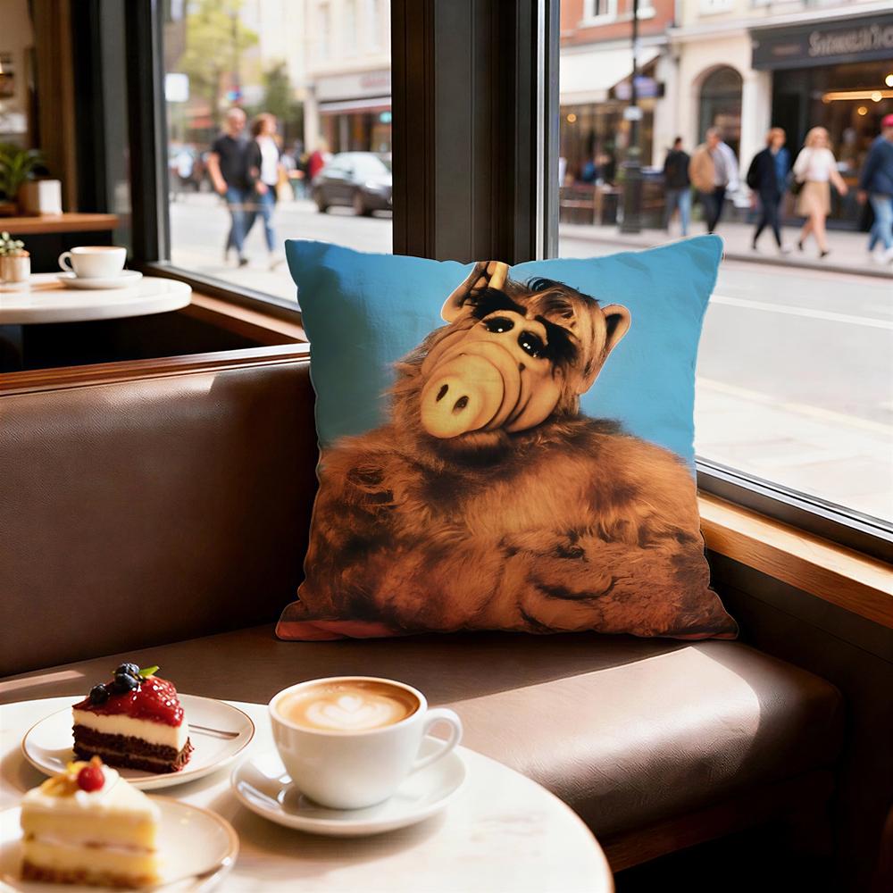 Cartoon ALF Cushion Cover Decorative Cushions Covers Cover Sofa x Pillow Piece x x Pillowcase