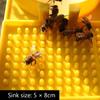 1/2PCS Non-toxic Bee Feeder Honey Bee Nest Door Feeding Drinking Water Box Beekeeping Water Dispenser Watering Bee Drinker Tool