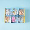 6 Styles Bluey Bingo Eraser Chloe Coco Honey Indy Anime Figure Model Pencil Eraser Stationery Students Children's Gift