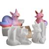3D Stereo Fox Silicone Mold DIY Animal Shaped Candle Mold Gypsum Soap Candle Making Supplies Handmade Chocolate Cake Decoration