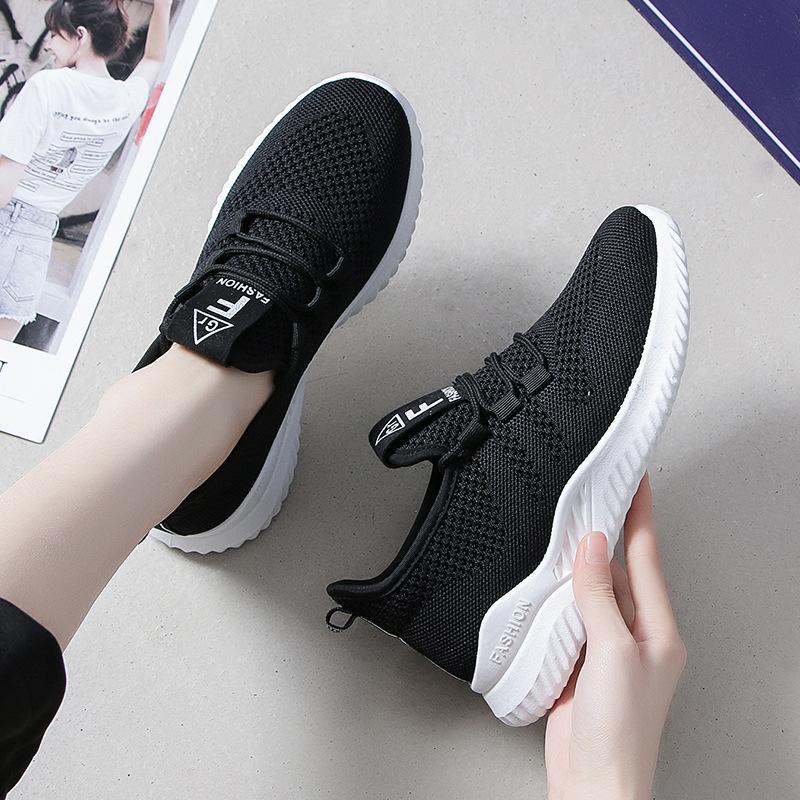 Women's Sneakers Summer 2024 New Fashion Casual Shoes Breathable Cool Outdoor Running Shoes for Women Fly Weave Tennis Footwear