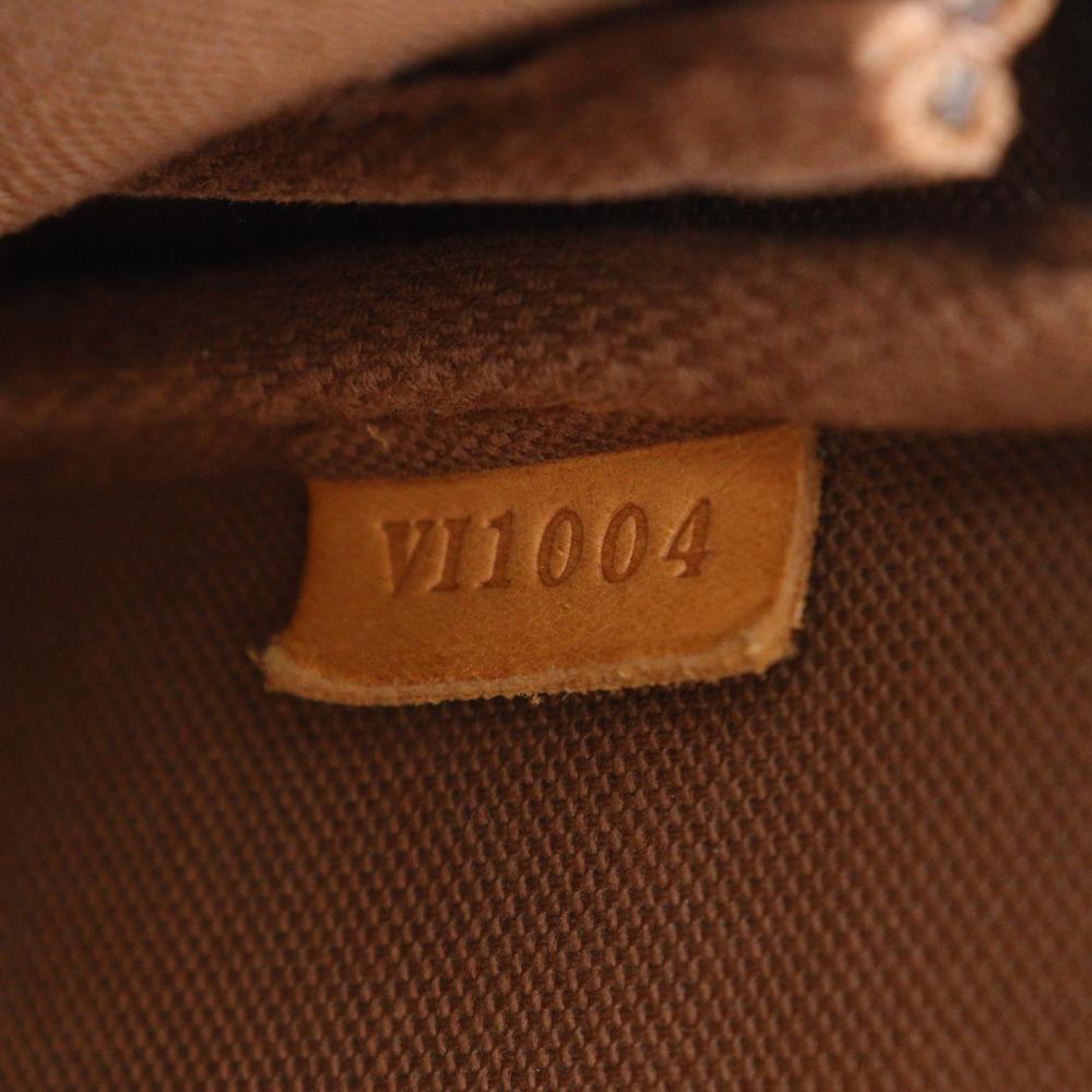 Louis Vuitton Косметичка Pochette Accessoires M51981 Панда Такаси Мураками коллаборация Косметичка Коричневая Канва Monogram Женская Б/у