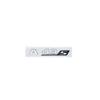 3D Black Chrome ABS Emblem Badge for Mercedes-Benz AMG A35S A45S A43S - Side Trunk Sticker Fit W176 W177 Accessories FF70