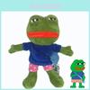 Comfortably Cuddly Sad Frog Plush Toy Stuffed Animal Doll