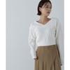 Natural Beauty Basics Compact Cable Knit Sweater for Women