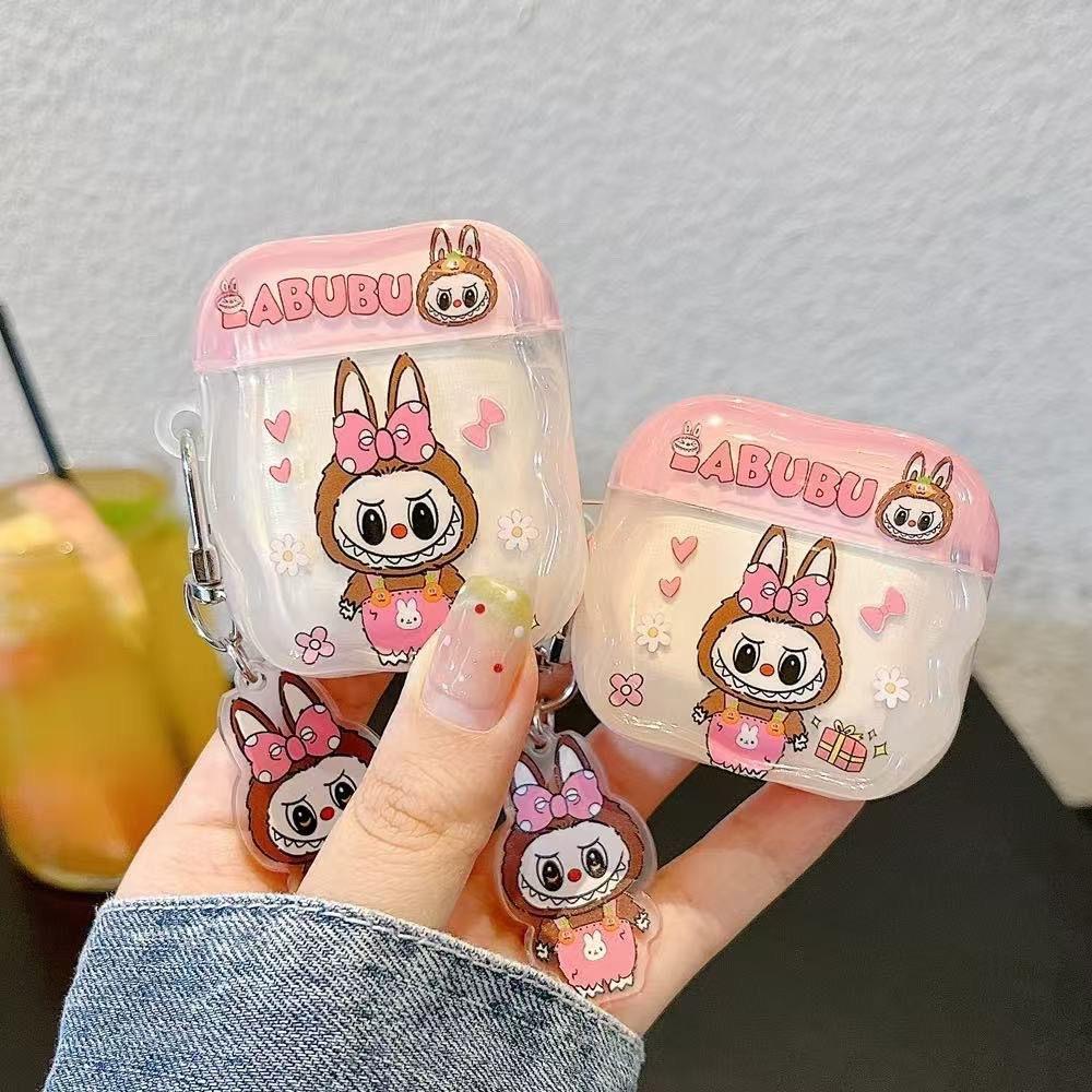 Cartoon rabub for AirPods 1 protective case apple bluetooth wireless 1/1 generation pro1 earphone case cute