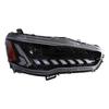Fits 09-16 Mitsubishi Lancer: EVO Modified LED Headlight Assembly with DRL and Sequential Turn Signal