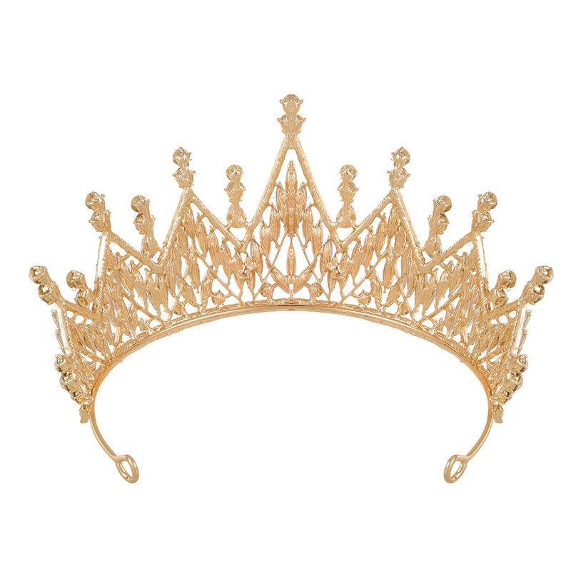 Детская корона на день рождения аксессуары для волос праздничная вечеринка свадьба невеста бриллиантовый кристалл ободок