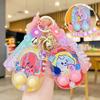 Water Ring Toss Game Machine Toys, Creative Stress-relieving Keychain Accessories, Cute Small Gifts, Car Key Chains