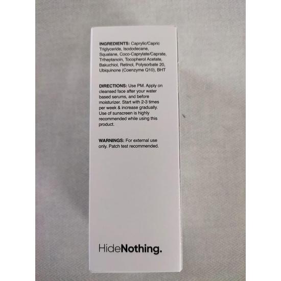 Minimalist 0.3% Retinol Face Serum For Anti Aging For Beginners | Night Face Serum With Retinol & Q10 To Reduce Fine Lines | (30 Ml)