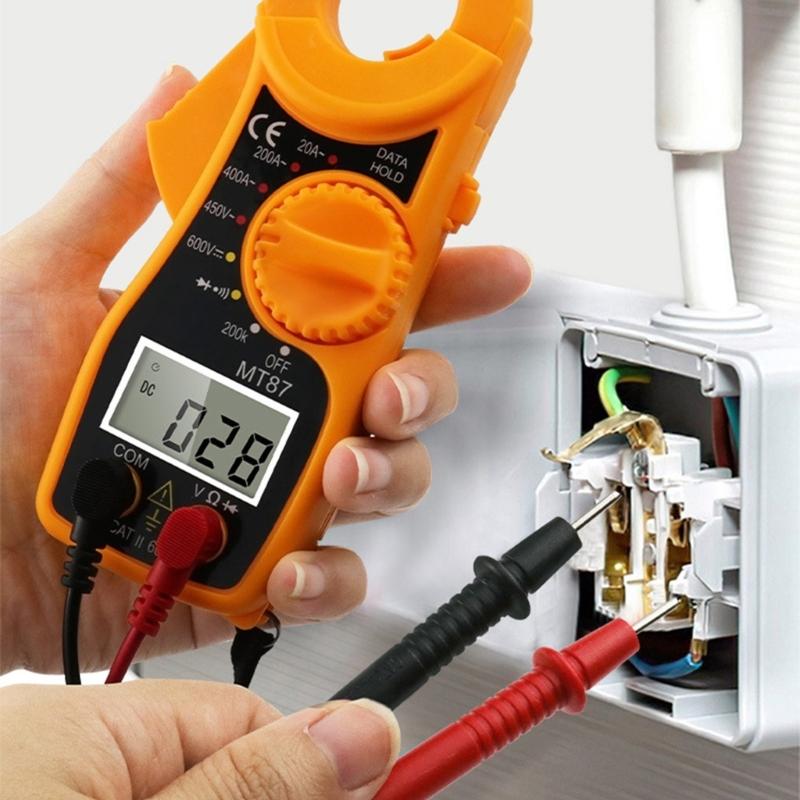 Multifunction Multimeter With NCV Technology Rotatable Dials Data Retention And Ergonomic ABS Construction 25mm Jaw Opening