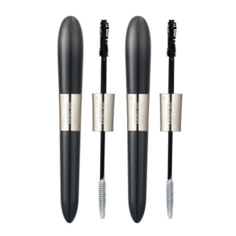Ohui Двойная тушь для ресниц Volume & Serum 10 г – Тушь для объема 2-в-1 и средство для ухода за ресницами, Водостойкий корейский макияж для глаз