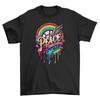Pride_97 Rainbow Peace Sign T-shirt - Spread Love and Rainbows Everywhere! Funny U