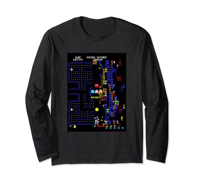 Футболка с длинным рукавом Pac-Man