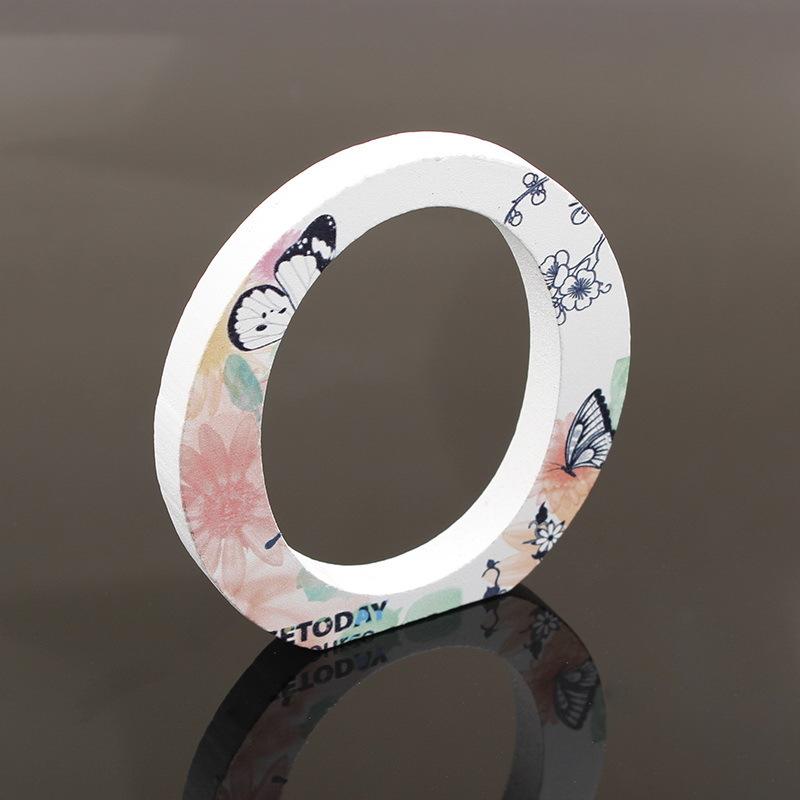 Wooden Alphabet Craft Letters Plaque Home Wedding Nursery Party Decoration