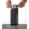 Yamazaki Magnetic Two-Way Dispenser for Shampoo, Black, Approx. 7cm W X 9cm D X 24cm H, Tower Pump Dispenser Bottle, 4259