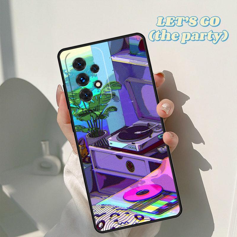 Синтвейв 80-х Ретро Арт чехол для телефона Для Samsung Galaxy A42 A31 A40 A51 A71 A32 A80 A91 A52 A72 A20e A21S A50 A70 A11 A12 Обложка