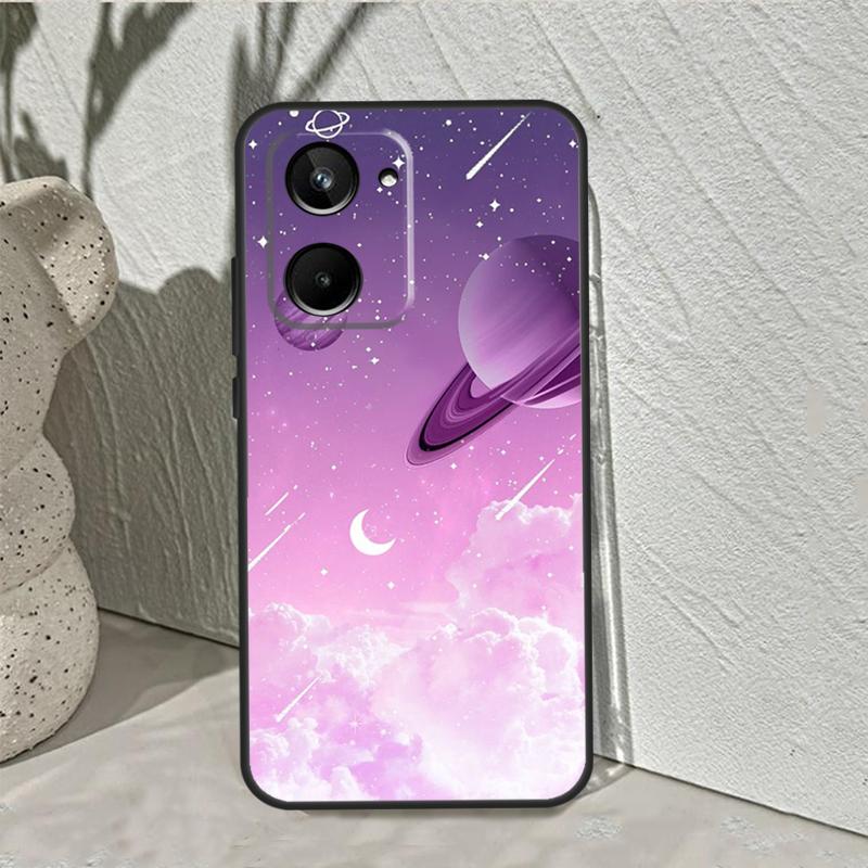 Чехол Космос Планета Звезда для Realme 8 9 11 10 Pro Plus C11 C15 C25s C21Y C30 C31 C33 C35 C53 C55 GT Neo 5 3T 2T