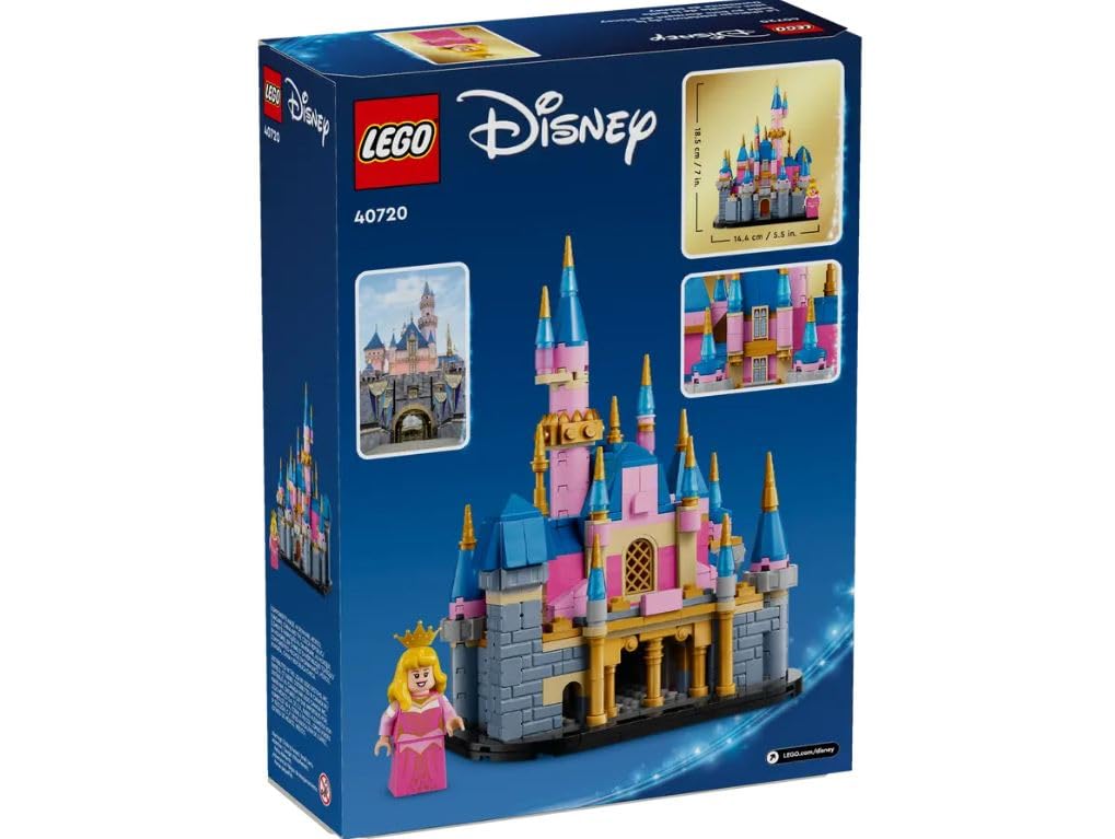 LEGO Disney Mini Princess Castle Building Set 40720 Возраст Авроры 12+