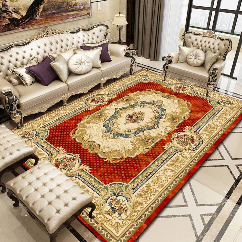 Современный мягкий персидский ковер для гостиной, нескользящий противообрастающий ковер для спальни, салона, фабрики