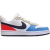 Nike Court Borough Low Recraft GS White Thunder Blue Light Crimson Kids Sneakers Blue-Beyond DV5456-124