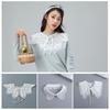 Lace Hollow Collar White Neck Tie Accessory Fashion Fake Collar  Women