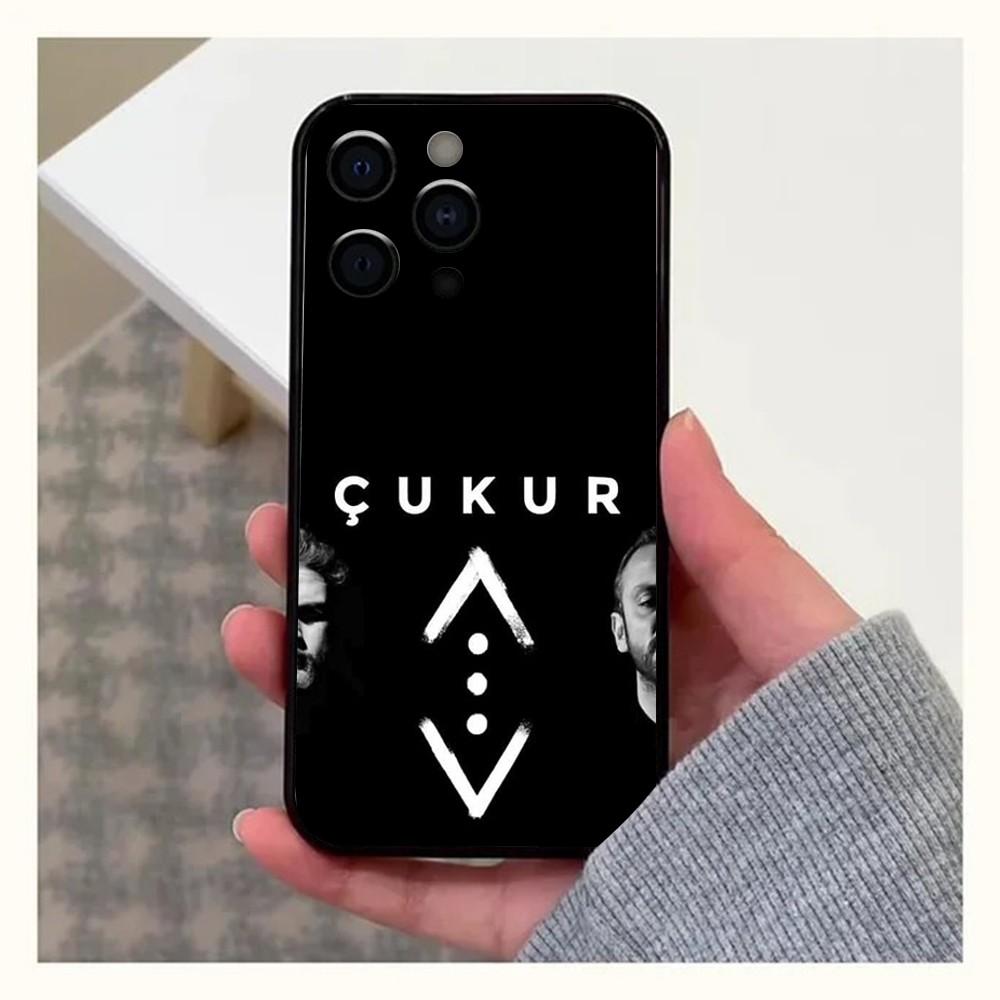 Чехол для телефона турецкого сериала "Чукур" для Apple iPhone 15,14,13,12,11,Pro,X,XS,Max,XR,Plus,Mini Мягкий черный чехол