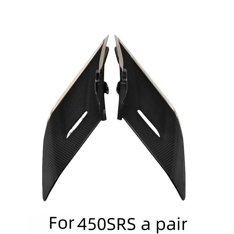 FOR CFMOTO 450SR 450SRS Moto Accessories Side Downforce Naked Spoilers Fixed Winglet Fairing Wings Deflectors Motorcycle Parts