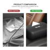 DAR4 Silicone Car Tissue Drawer Box Armrest Backrest Hanging Paper Bag For Mercedes Benz AMG A B C E S G Class W201 W210 W108 W205