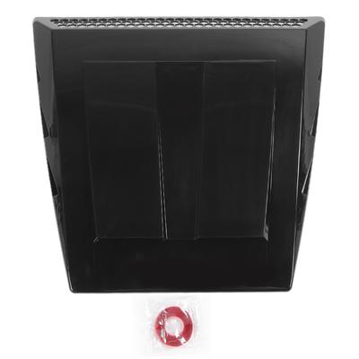 Декоративный воздухозаборник на капот автомобиля, глянцево-черный, универсальный