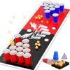 Новый коврик для стола для пивного понга GOLDGE, Настольные игры для вечеринок взрослых, 8 шт. шариков для пивного понга, 30 шт. стаканчиков для пивного понга