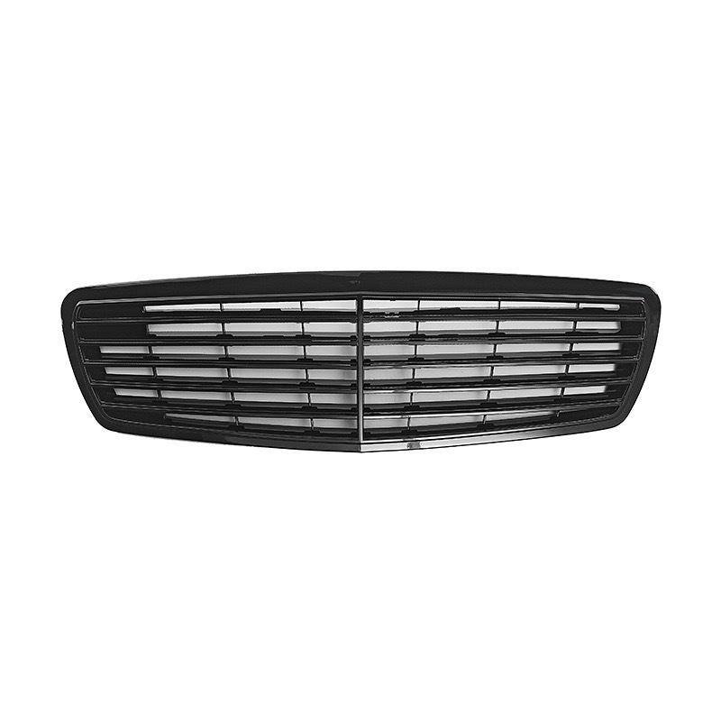 Для Mercedes Benz E-Class W211 E200 E240 E320 2003-2005 Автомобильные решетки переднего бампера, решетка капота, гоночные решетки, комплекты обвеса, детали экстерьера