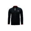 Li Ning Color Block Zip Up Stand Collar Badminton Jacket Men Jacket Black AWDUA89-1