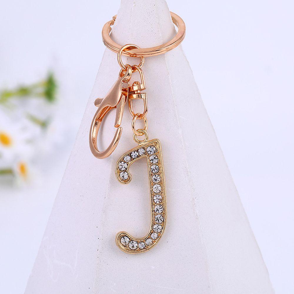 Аксессуары Буква Подвеска Алфавит Брелок Стразы Буква Брелок 26 Алфавит Брелок