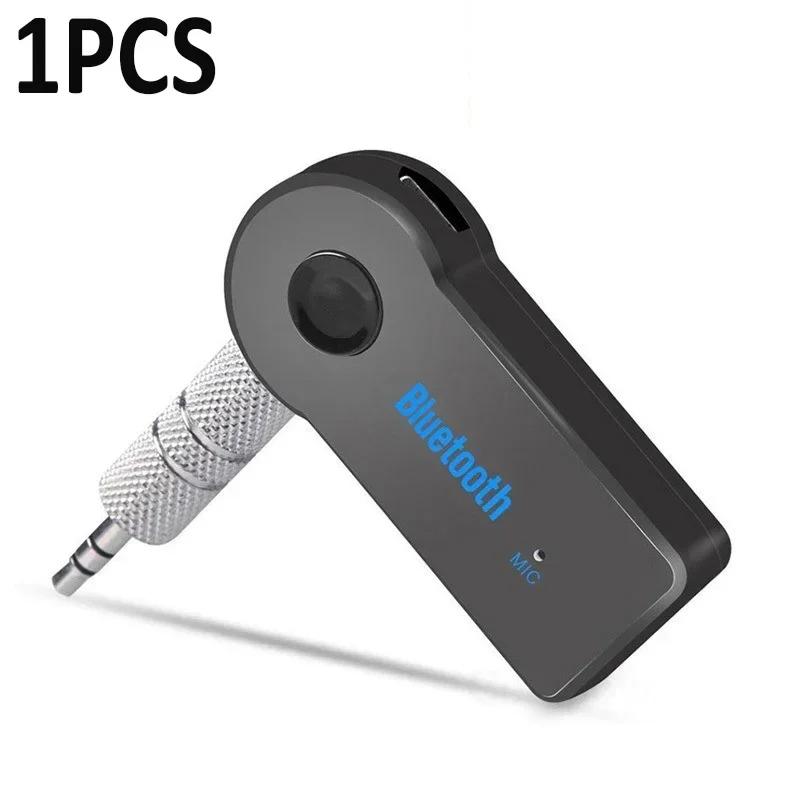 2 In 1 Wireless Bluetooth Receiver V5.0 Transmitter 3.5mm Jack Plug For Car Music Audio Aux Headphone Handsfree Phones Speakers