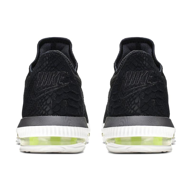 Nike Кроссовки LeBron 16 Low Черный Неоновый Свет CI2668-004